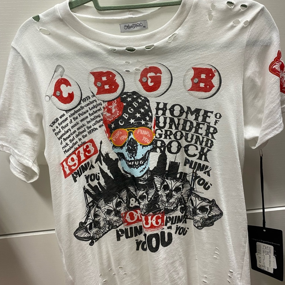 Lauren moshi CBGB T-shirt